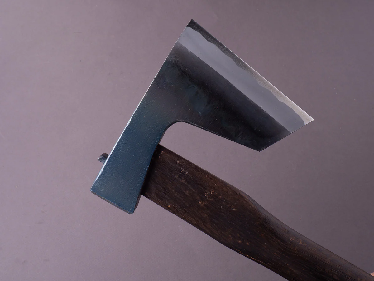 Mizuno - Warikomi Jikata Masakari Axe - 570g - Straight Burnt Oak Handle - Image 7