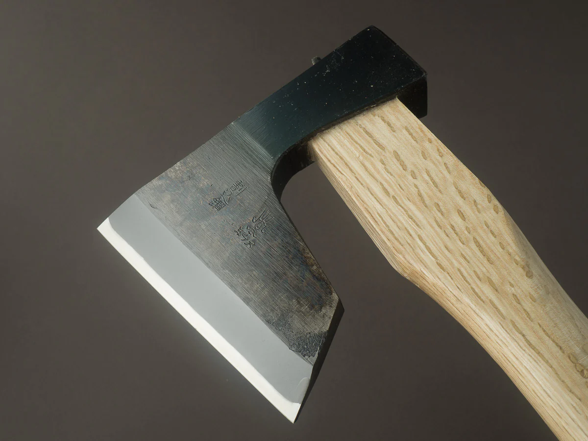 Mizuno - Warikomi Jikata Masakari Axe - 570g - Straight Oak Handle - Image 3