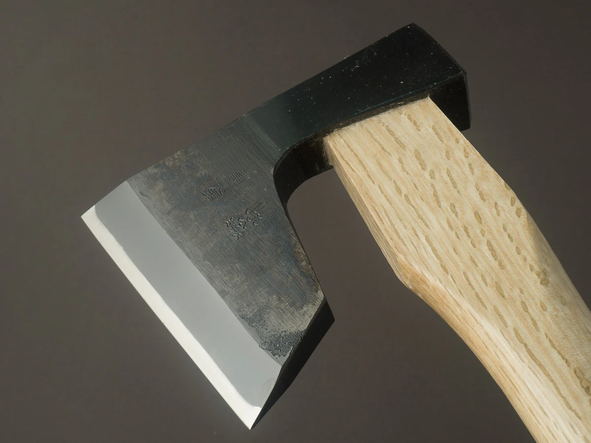 Mizuno - Warikomi Jikata Masakari Axe - 570g - Straight Oak Handle - Image 8