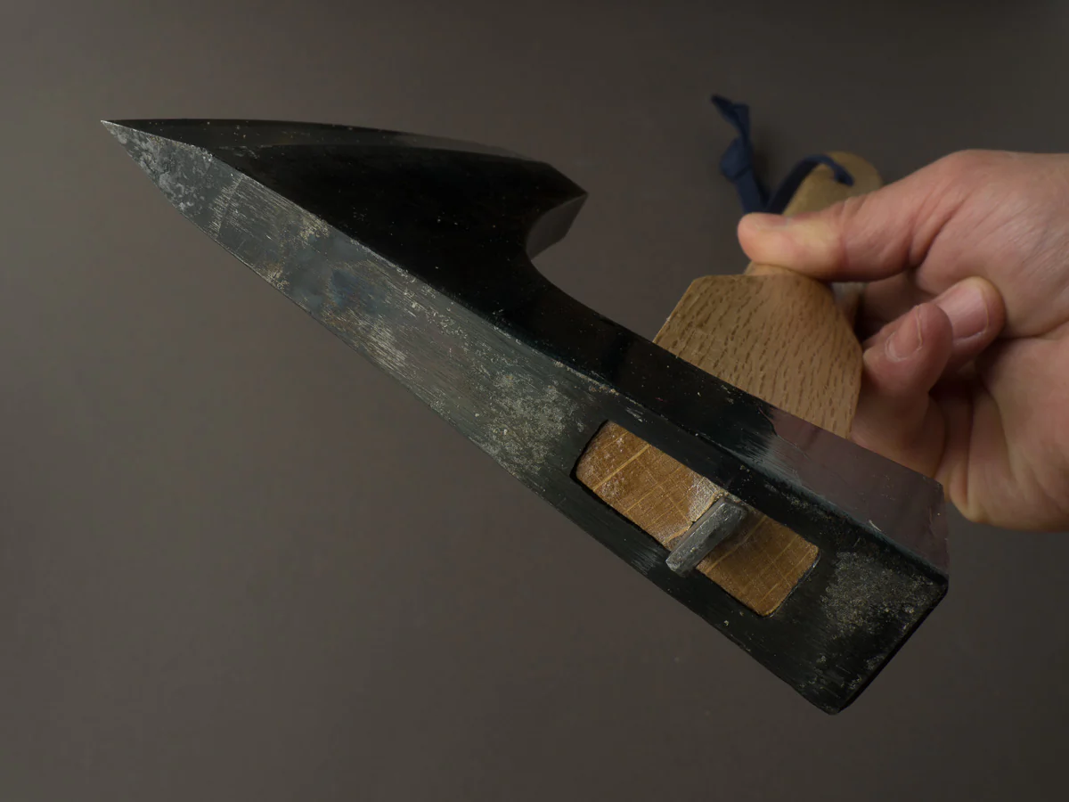 Mizuno - Warikomi Jikata Masakari Axe - 750g - Straight Oak Handle - Image 10
