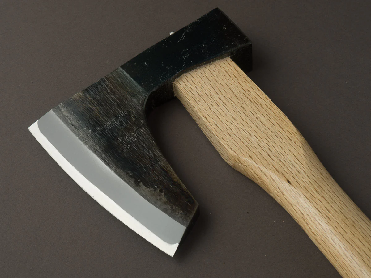Mizuno - Warikomi Jikata Masakari Axe - 750g - Straight Oak Handle - Image 3