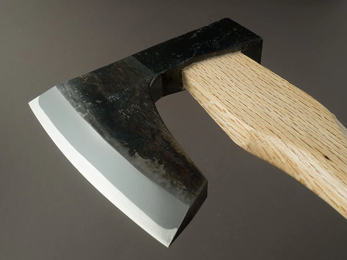 Mizuno - Warikomi Jikata Masakari Axe - 750g - Straight Oak Handle - Image 7