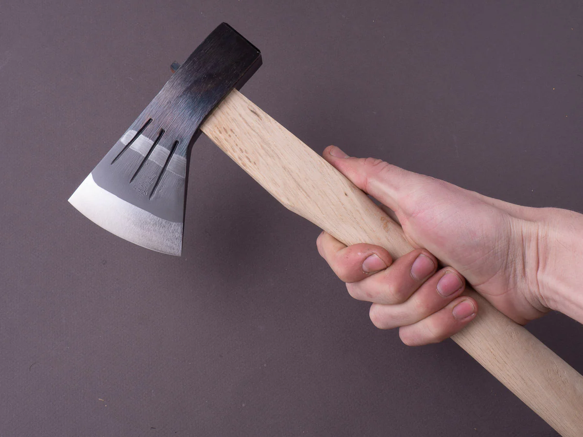 Mizuno - Zenko Satsuma Axe - 450g - Straight Oak Handle - Image 4