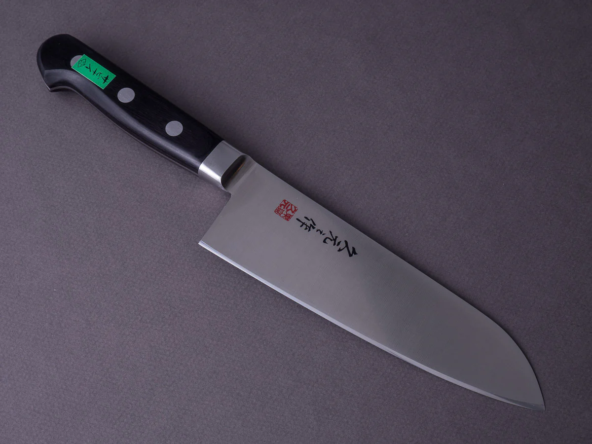 Morihei - Hisamoto INOX - 165mm Santoku - Western Handle