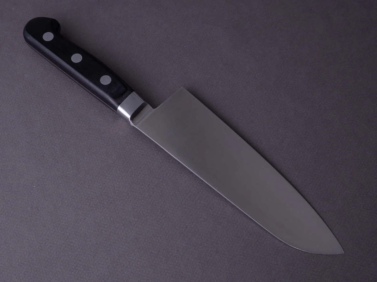 Morihei - Hisamoto INOX - 165mm Santoku - Western Handle - Image 2