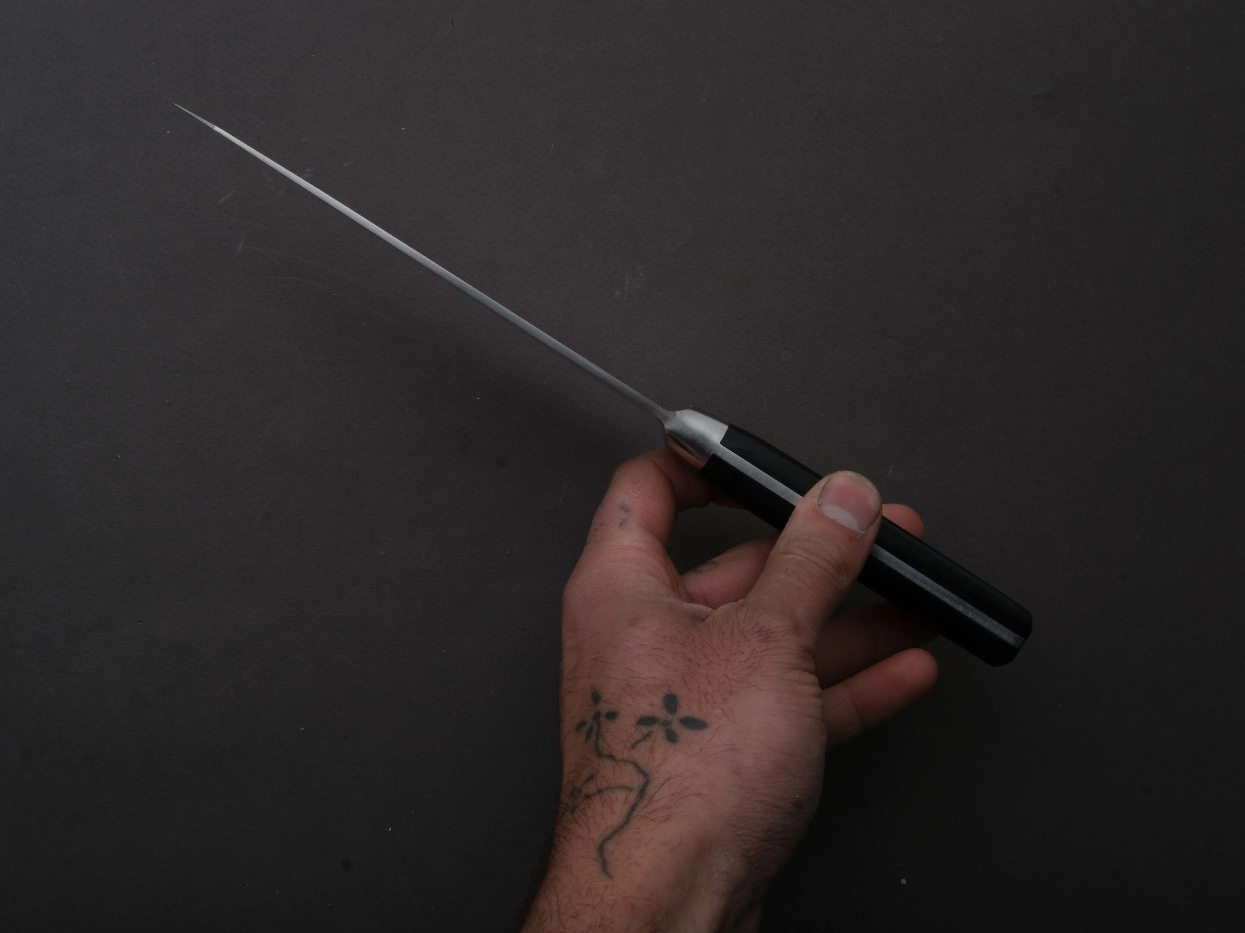 Morihei - Hisamoto - INOX - Honesuki Kaku - 150mm - Pakka Western - Image 5