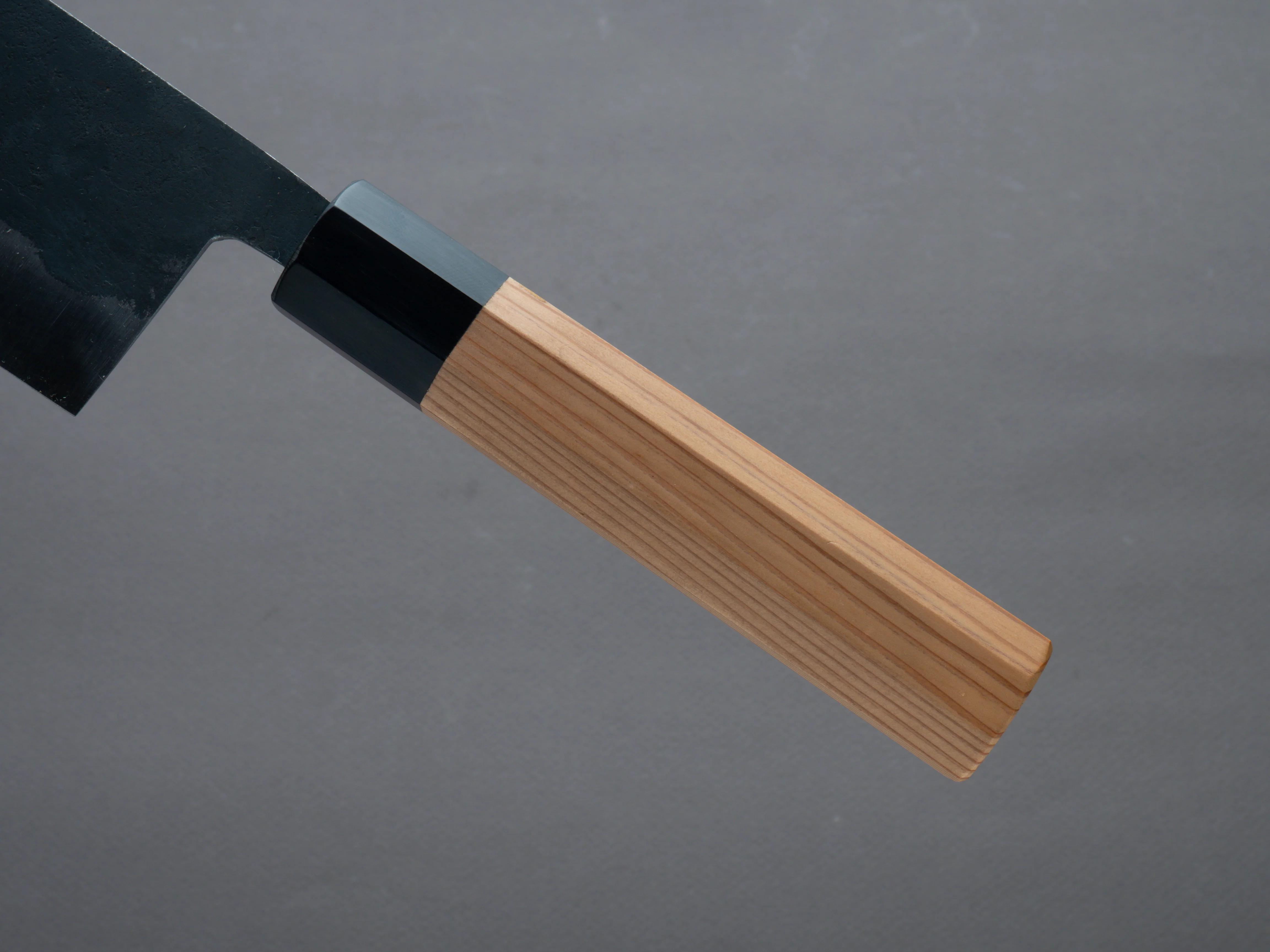 Morihei -Hisamoto - Kurouchi - White #1 - 165mm Nakiri - Yakusugi Cedar Handle - Image 5
