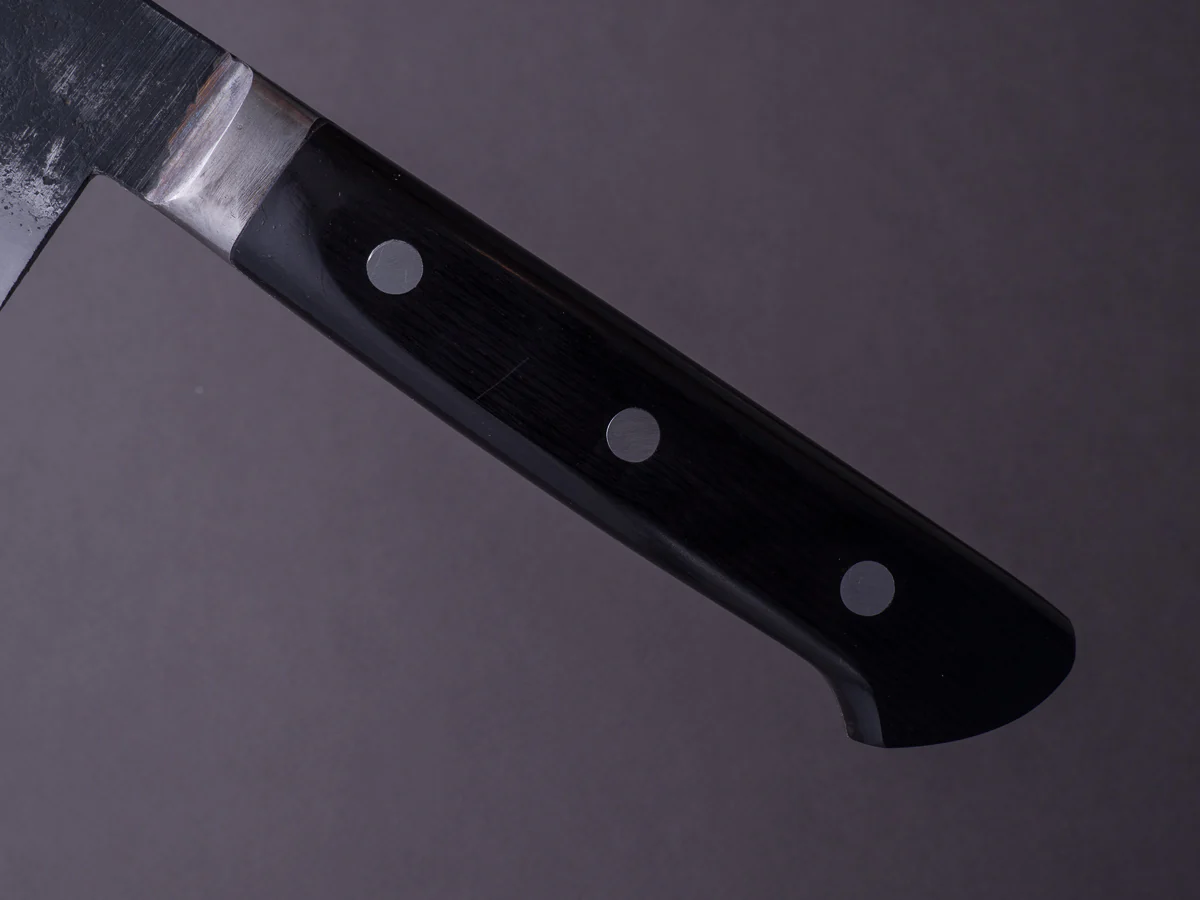 Morihei - Hisamoto - White #1 - Kurouchi - 180mm - Gyuto - Western Handle - Fine Finish - Image 5