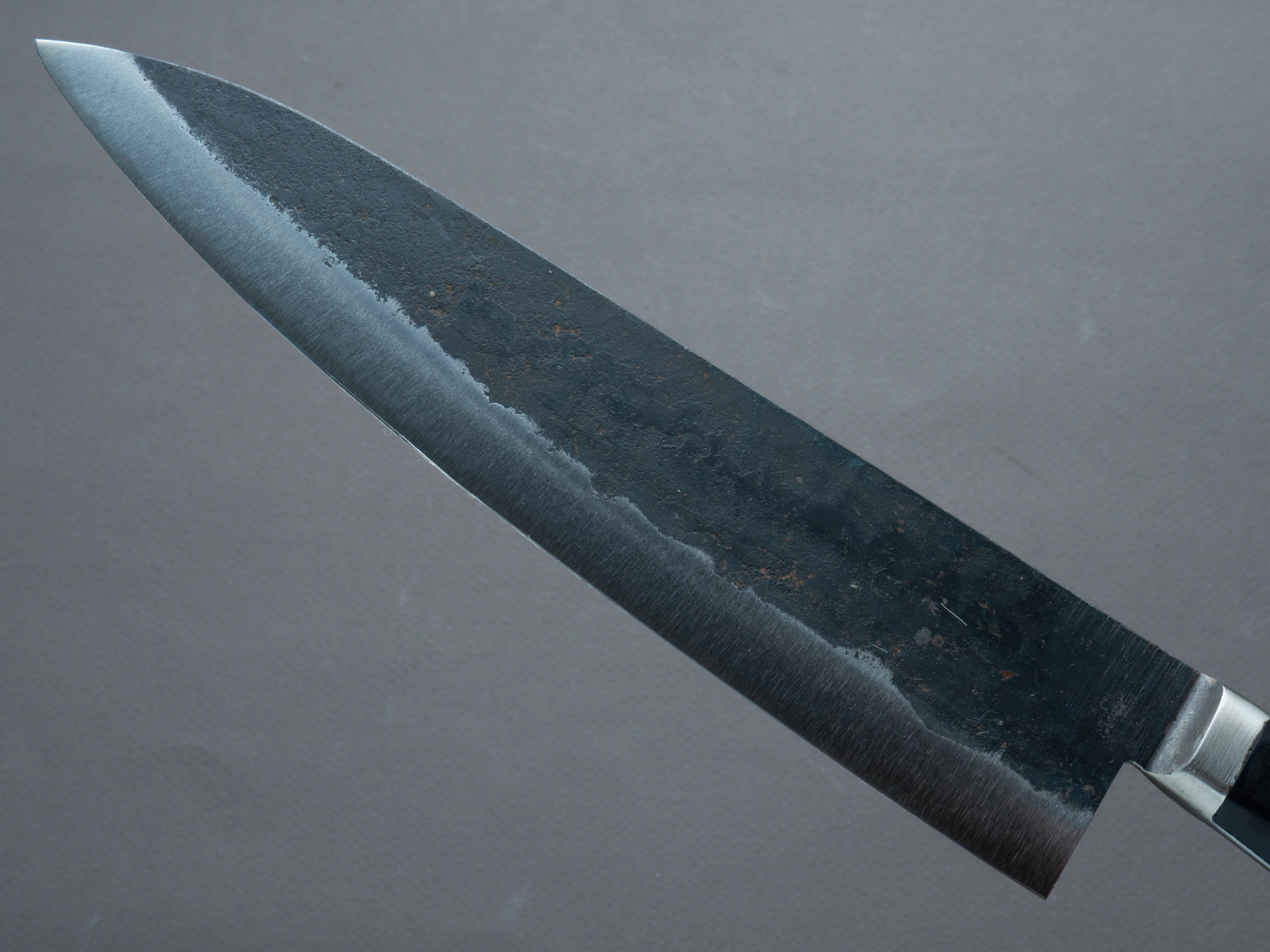 Morihei - Hisamoto - Kurouchi - White #1 - Gyuto 240mm - Western Handle - Image 3