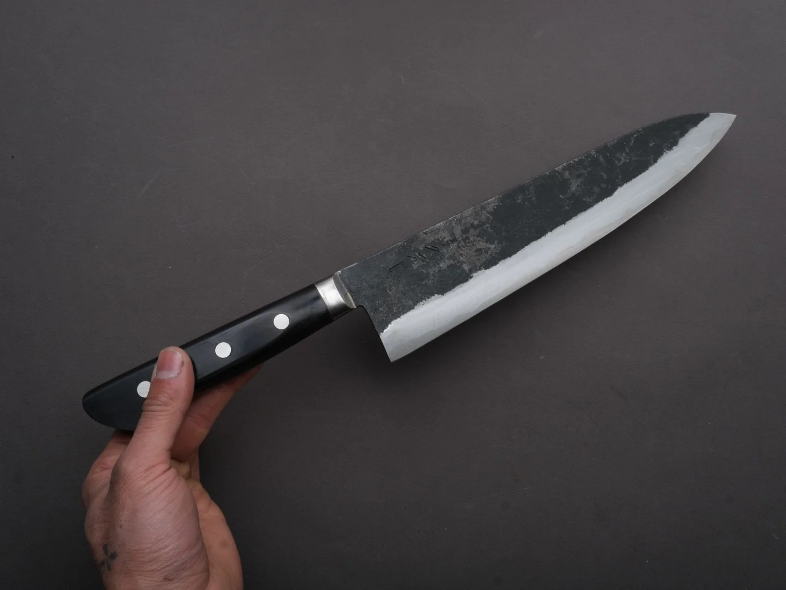 Morihei - Hisamoto - White #1 - Kurouchi - Gyuto 270mm - Western Handle - Image 3