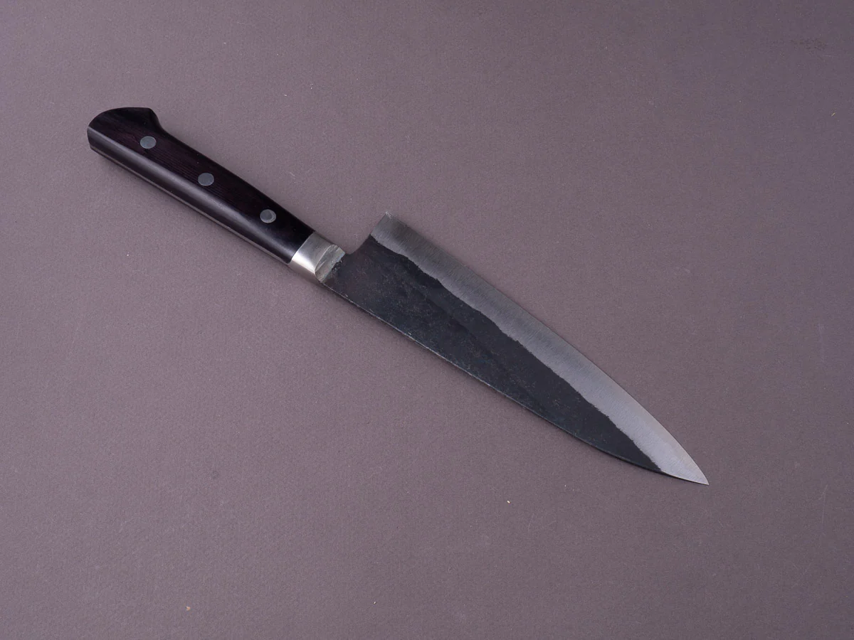 Morihei - Hisamoto - White #1 - Kurouchi - 180mm - Gyuto - Western Handle - Image 2
