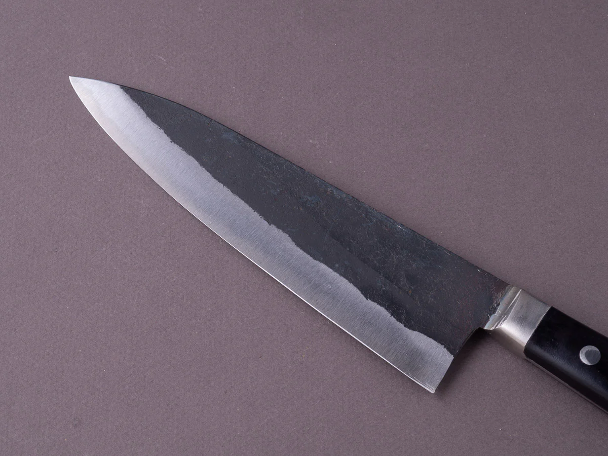 Morihei - Hisamoto - White #1 - Kurouchi - 180mm - Gyuto - Western Handle - Image 4