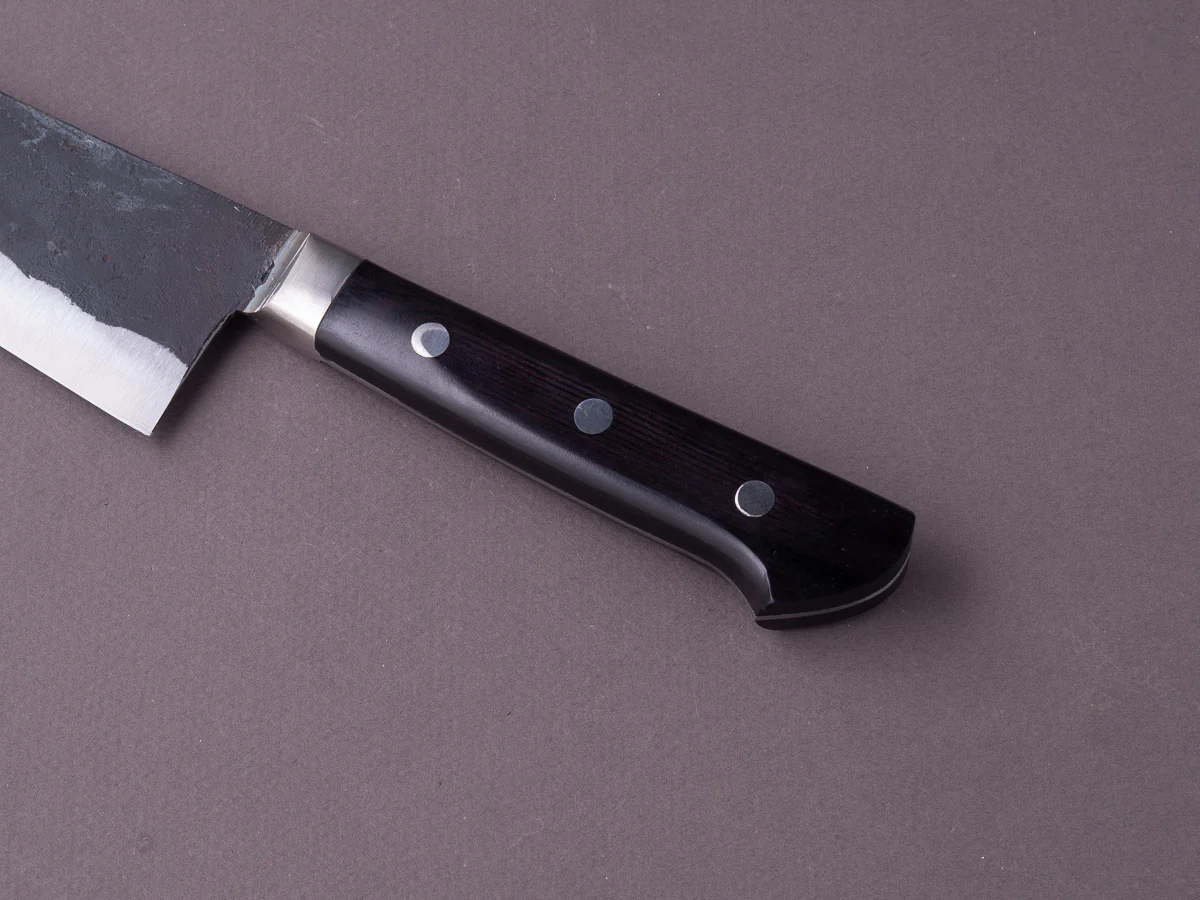 Morihei - Hisamoto - White #1 - Kurouchi - 180mm - Gyuto - Western Handle - Image 5