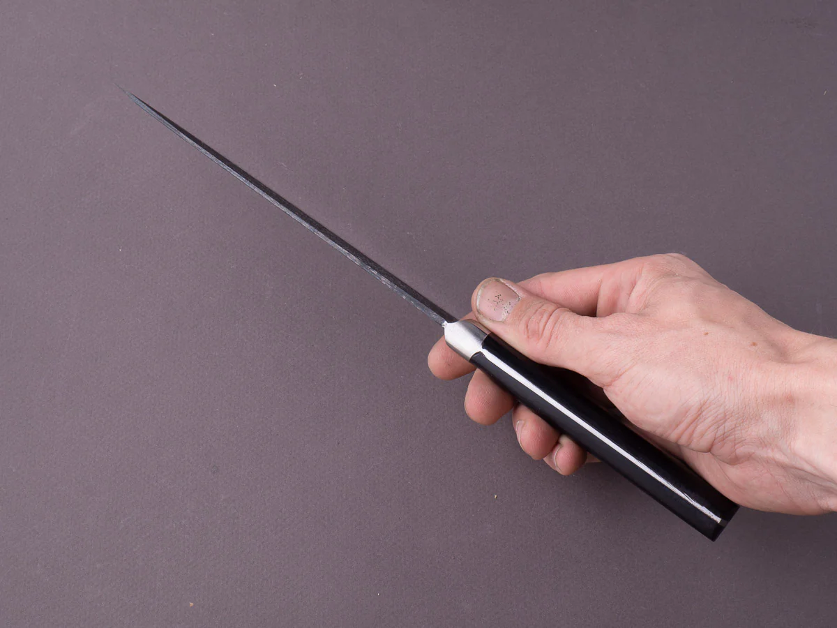 Morihei - Hisamoto - White #1 - Kurouchi - 180mm - Gyuto - Western Handle - Image 8
