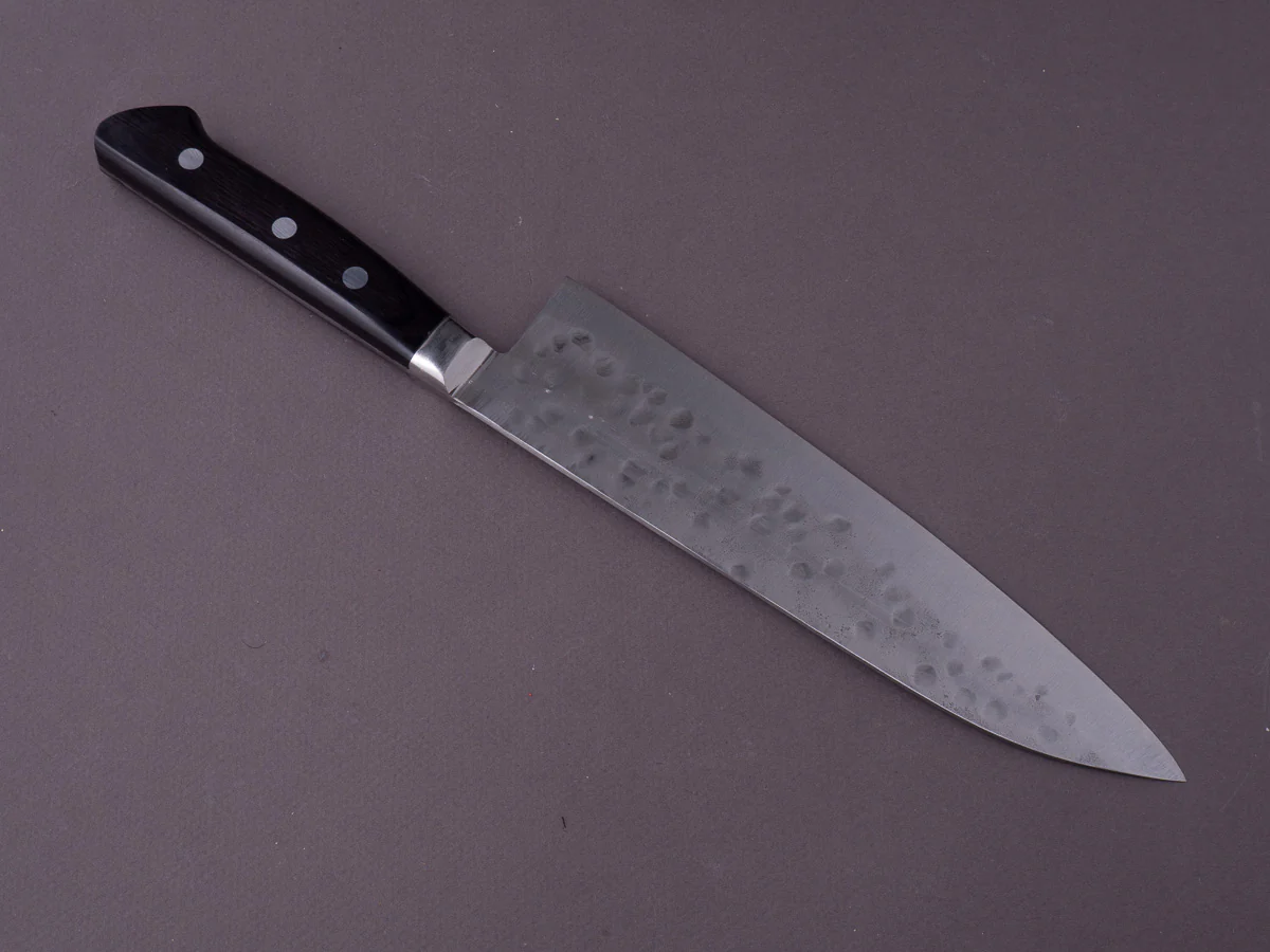 Morihei - Hisamoto - White #1 - Stainless Clad - Tsuchime - 210mm - Gyuto - Western Handle - Image 2