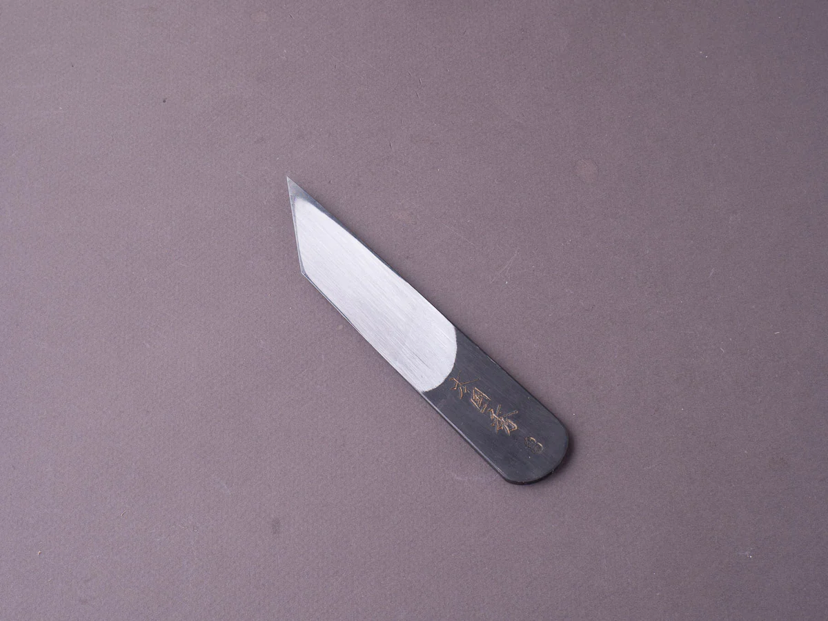 Morihei - Hon-Kunihide - White #2 - 39mm Kiridashi (Eggplant) - Image 2
