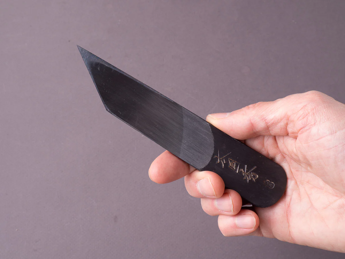 Morihei - Hon-Kunihide - White #2 - 39mm Kiridashi (Eggplant) - Image 4