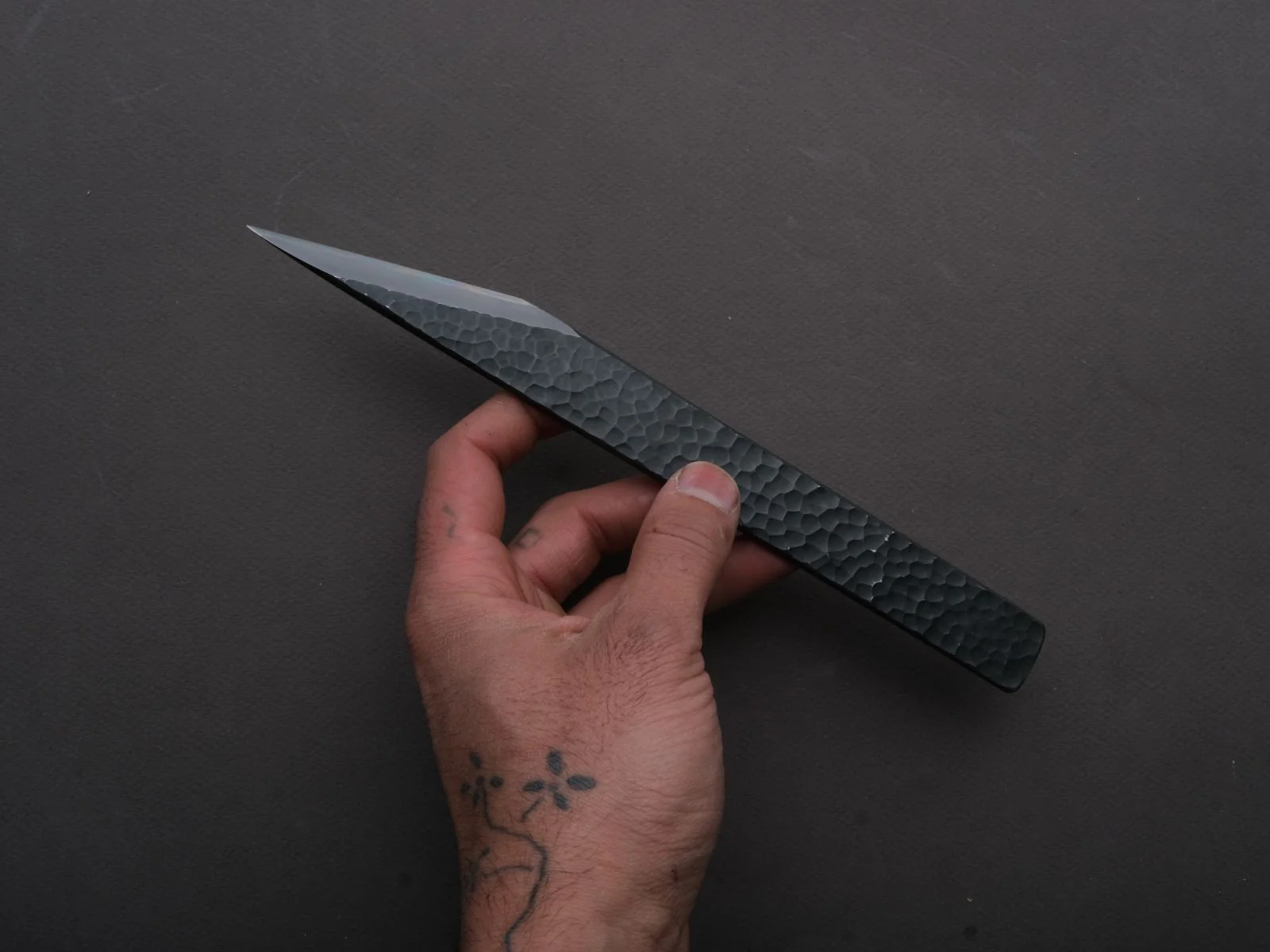 Morihei - Kiridashi - Hon-Kunihide - White #2 - Tsuchime - 60mm (Thick) - Image 2