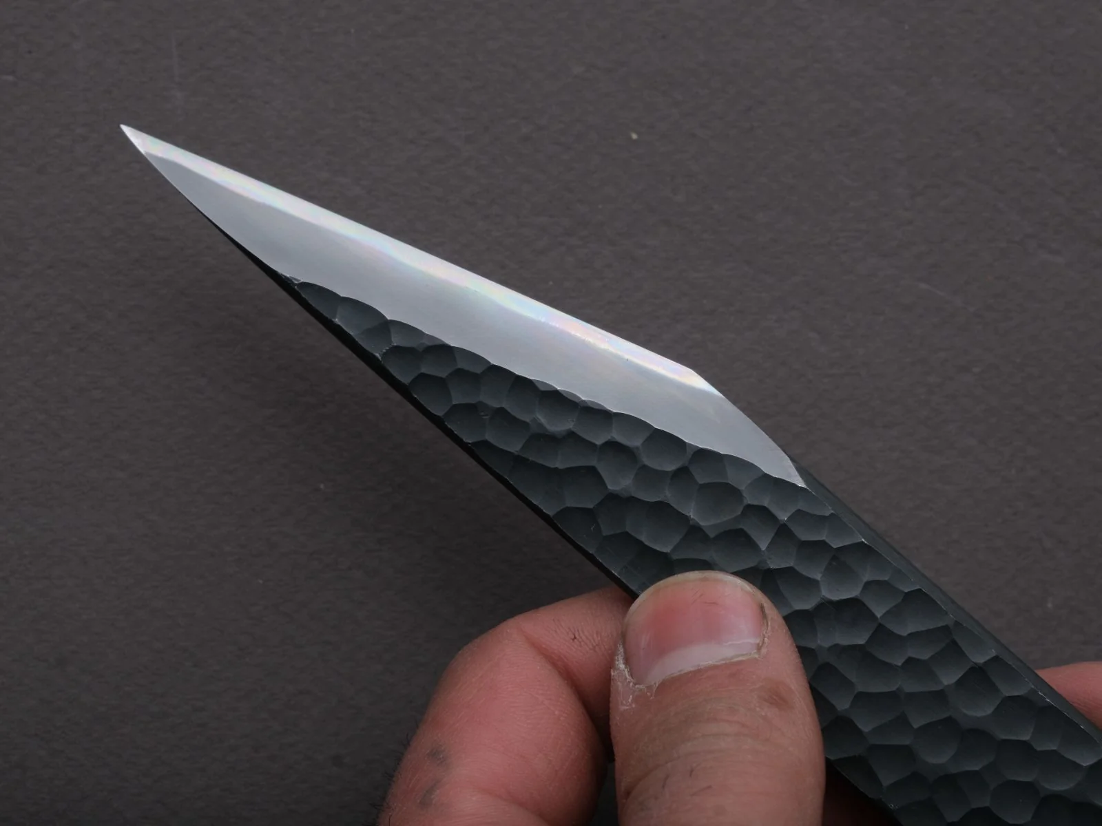 Morihei - Kiridashi - Hon-Kunihide - White #2 - Tsuchime - 60mm (Thick) - Image 4