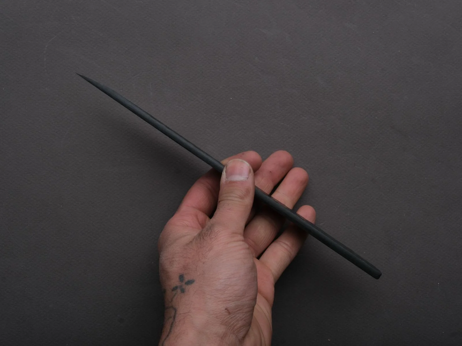 Morihei - Kiridashi - Hon-Kunihide - White #2 - Tsuchime - 60mm (Thick) - Image 5