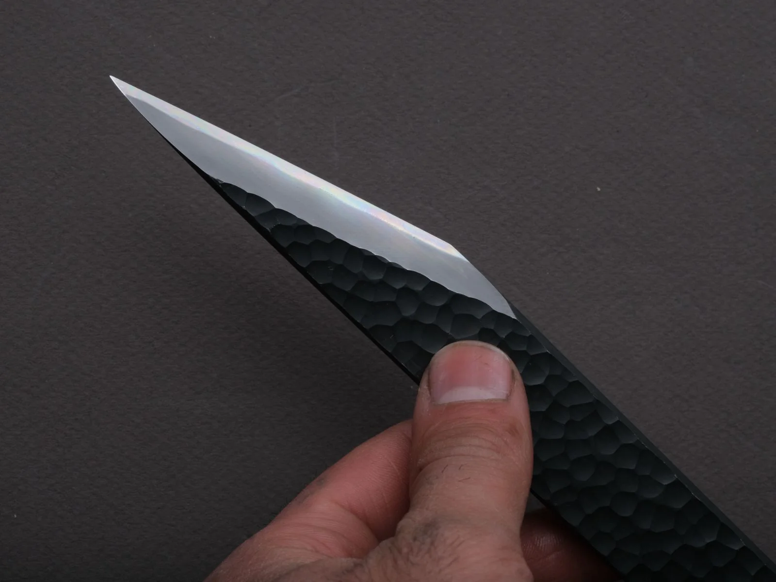 Morihei - Kiridashi - Hon-Kunihide - White #2 - Tsuchime - 60mm (Thick) - Image 6