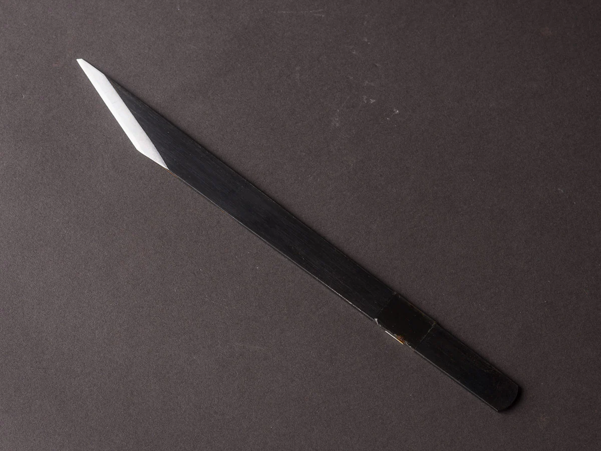 Morihei - Kisaku - Blue #1 - Left Handed 15mm Kiridashi