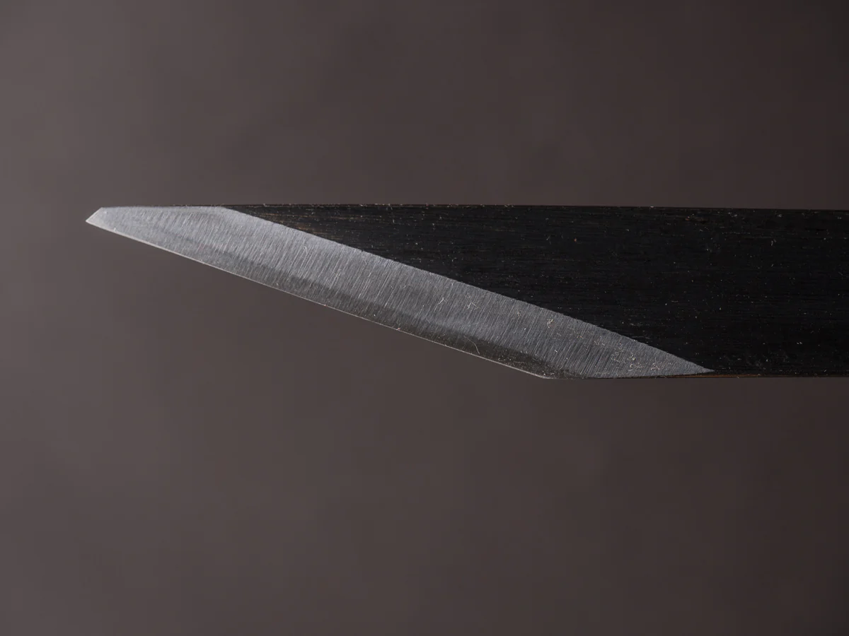 Morihei - Kisaku - Blue #1 - Left Handed 15mm Kiridashi - Image 2