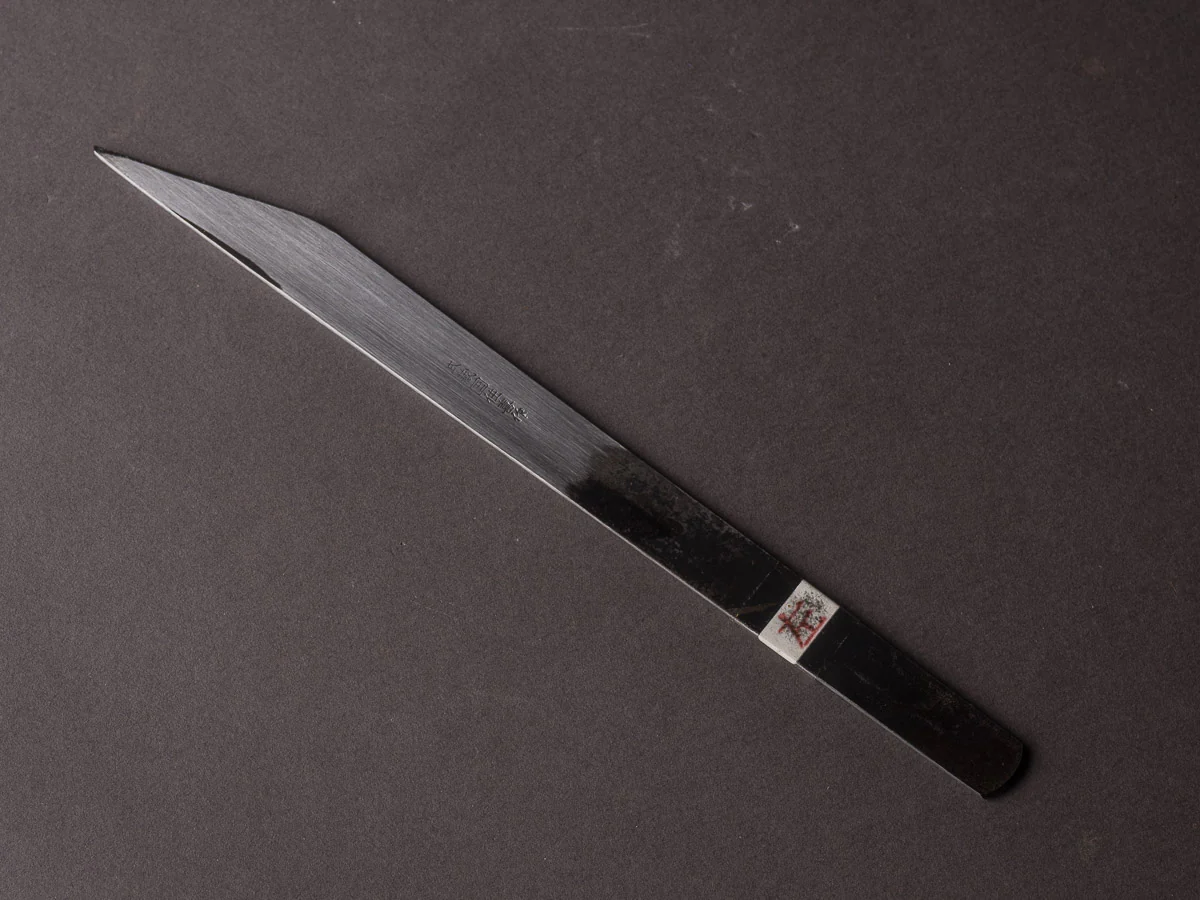 Morihei - Kisaku - Blue #1 - Left Handed 15mm Kiridashi - Image 3