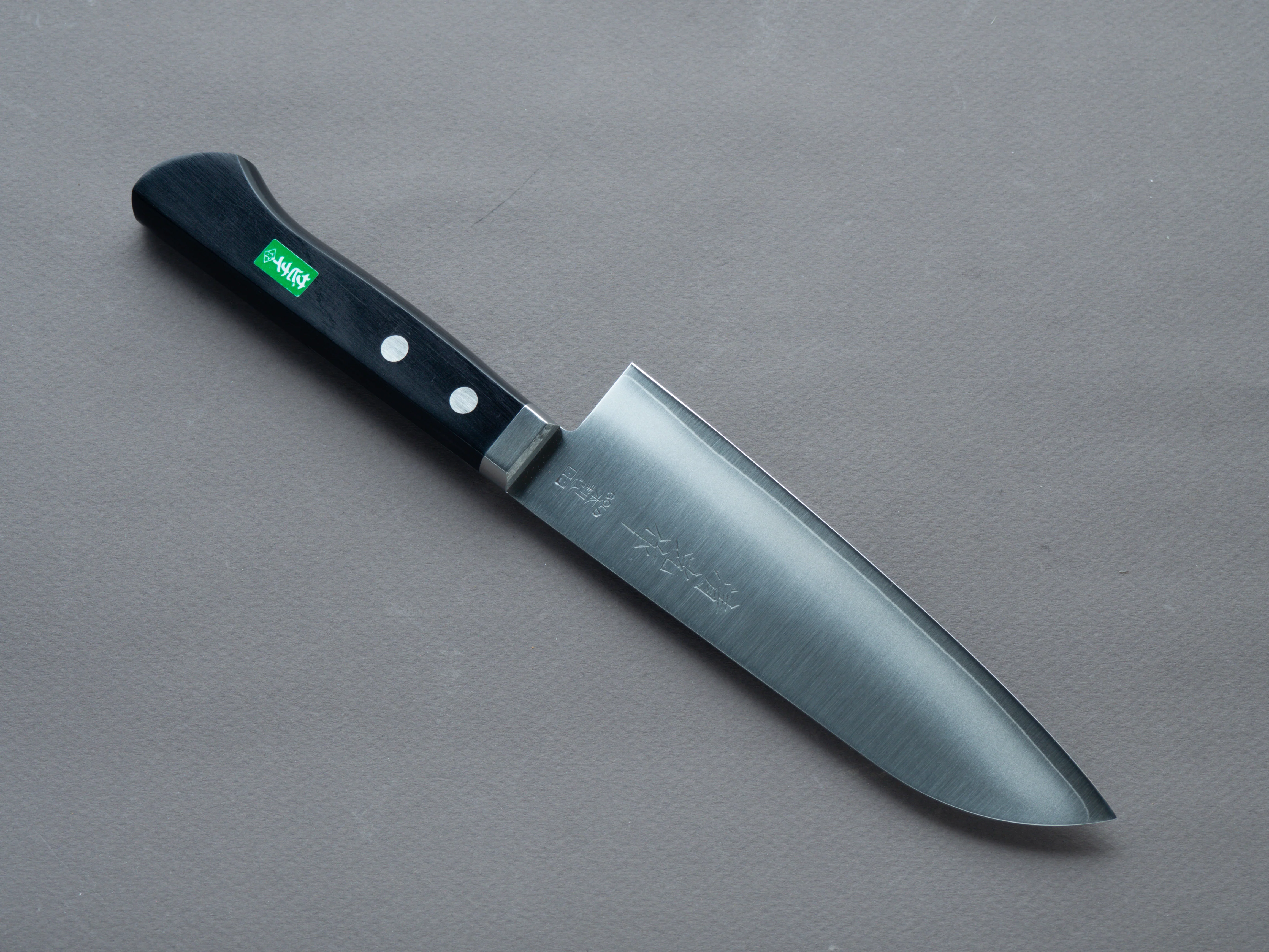 Morihei - Kiyomitsu - Santoku - 140mm - Pakka Handle - #140 - Image 2