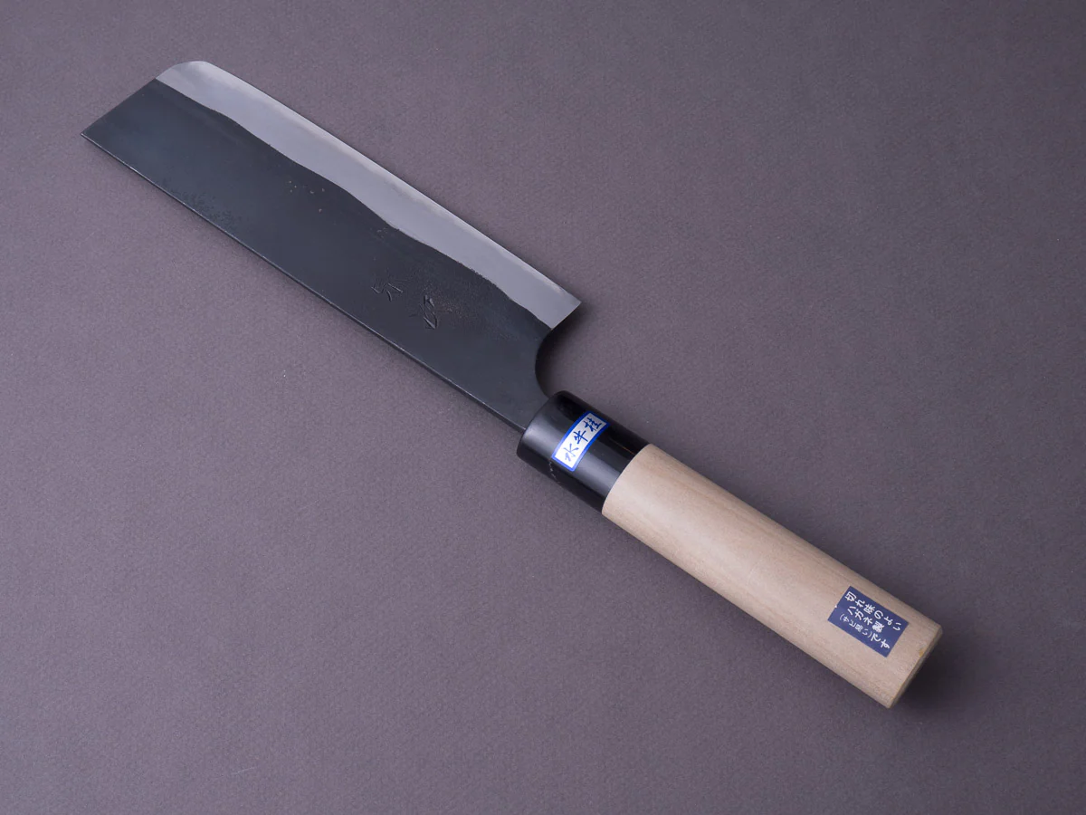 Morihei - Munetsugu - Blue #2 - Kurouchi - 165mm Nakiri - Image 4