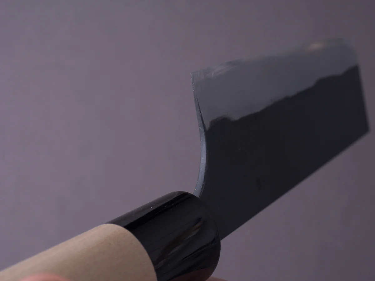 Morihei - Munetsugu - Blue #2 - Kurouchi - 165mm Nakiri - Image 5