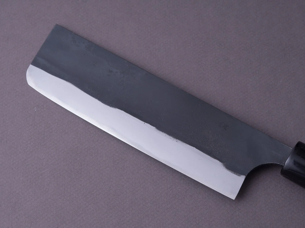 Morihei - Munetsugu - Blue #2 - Kurouchi - 165mm Nakiri - Image 8