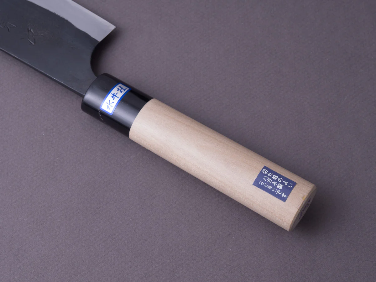 Morihei - Munetsugu - Blue #2 - Kurouchi - 165mm Nakiri - Image 9