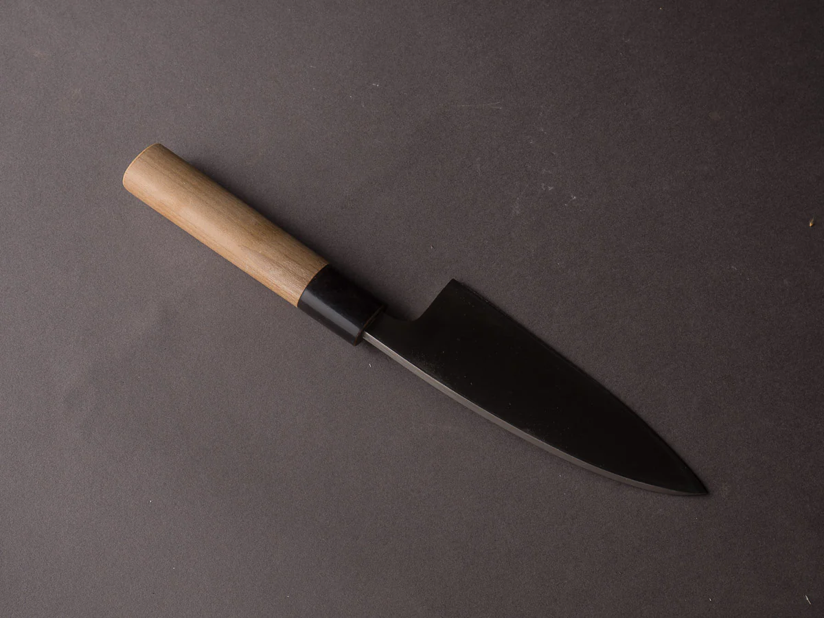 Mumei - Stainless - Deba - 120mm - Magnolia Handle - Image 4