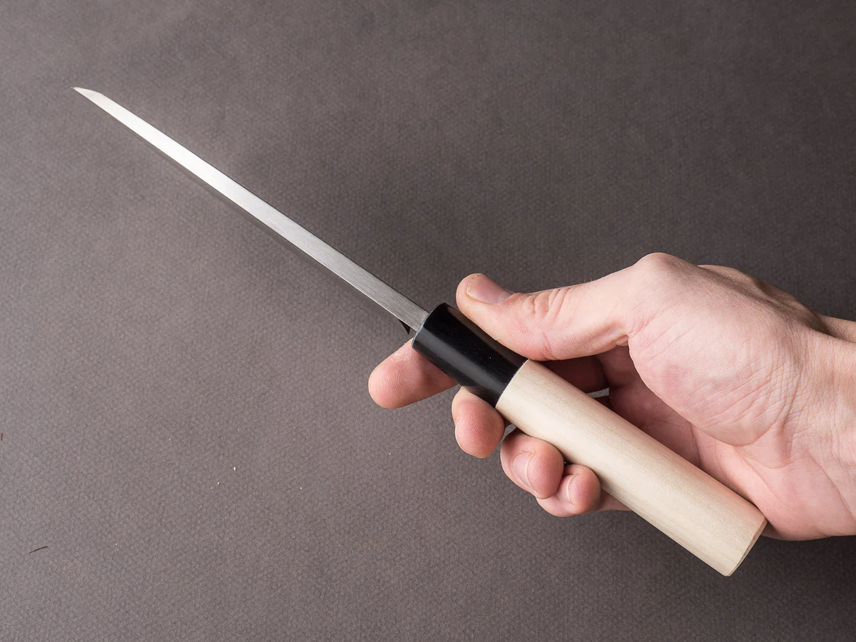 Mumei - Stainless - Deba - 150mm - Magnolia Handle - Image 9