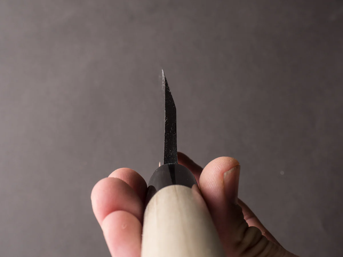 Mumei - Stainless - Left Handed - Deba -  165mm - Magnolia Handle - Image 10