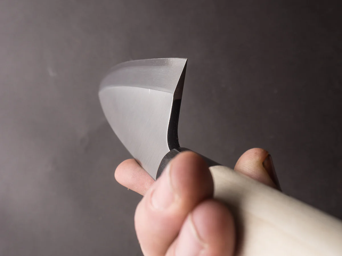 Mumei - Stainless - Deba - 180mm - Magnolia Handle - Image 3