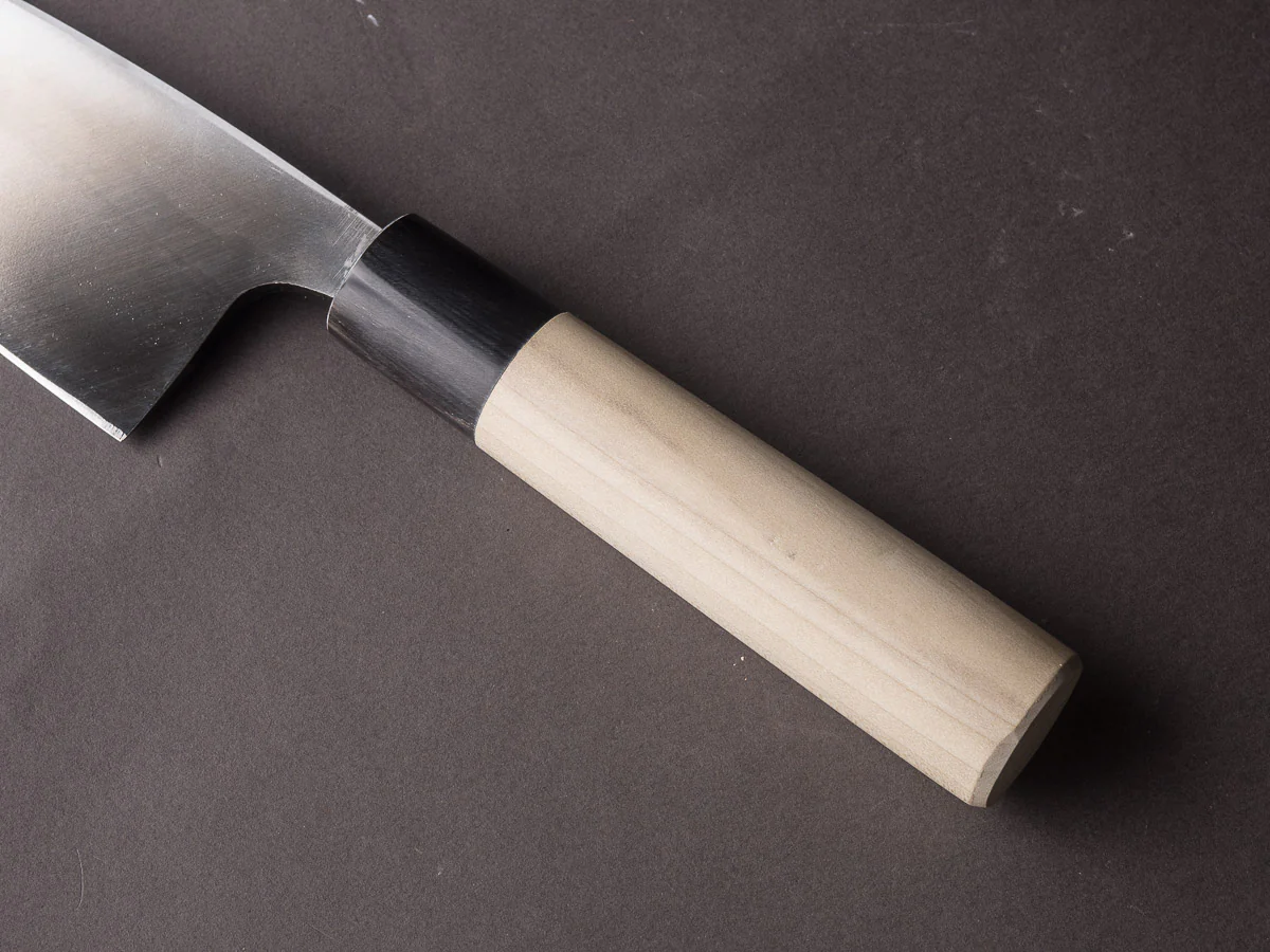 Mumei - Stainless - Deba - 180mm - Magnolia Handle - Image 6