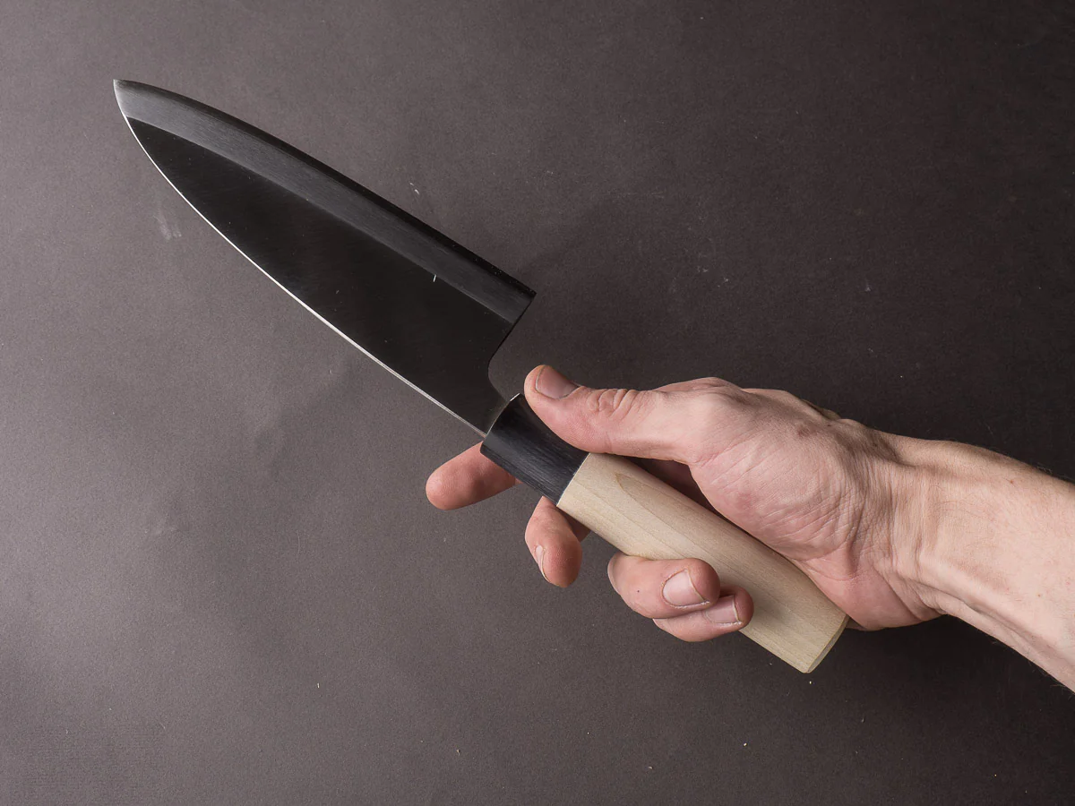 Mumei - Stainless - Deba - 180mm - Magnolia Handle - Image 8