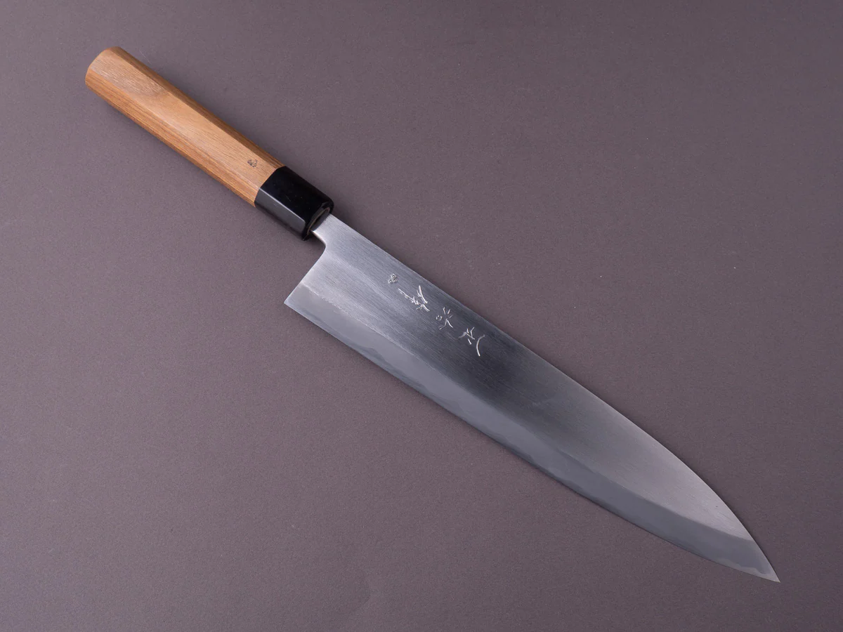 Nakaya Heiji - Semi-Stainless - Migaki - 270mm - Gyuto - Oak Handle
