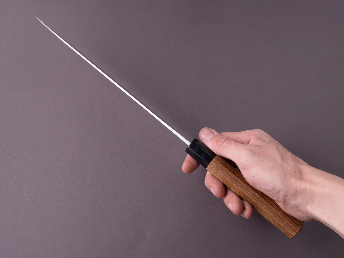 Nakaya Heiji - Semi-Stainless - Migaki - 270mm - Gyuto - Oak Handle - Image 8