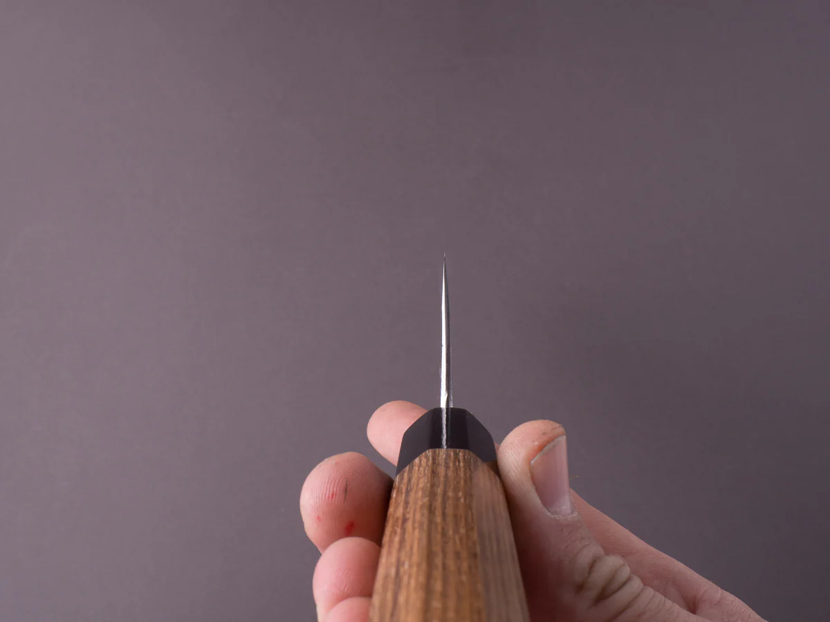 Nakaya Heiji - Semi-Stainless - Migaki - 270mm - Gyuto - Oak Handle - Image 9
