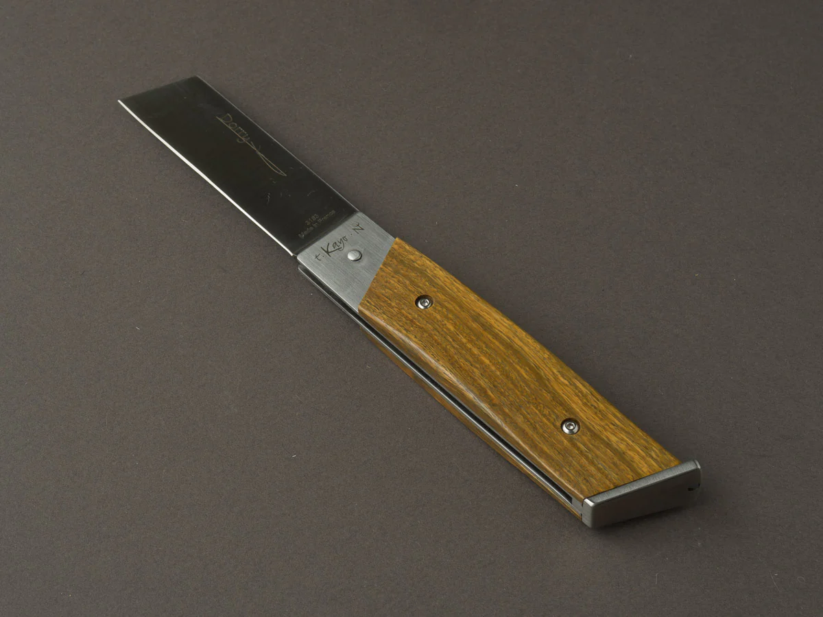 Neptunia - Folding Knife - Dorry - Slip Joint - 75mm - 12C27 - Palo Santo Handle - Image 3