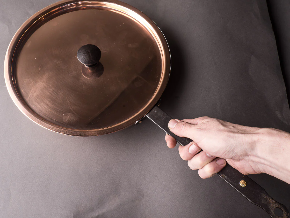 Netherton Foundry - Copper Cookware - 11" Chef's Pan w/ Lid - Image 6
