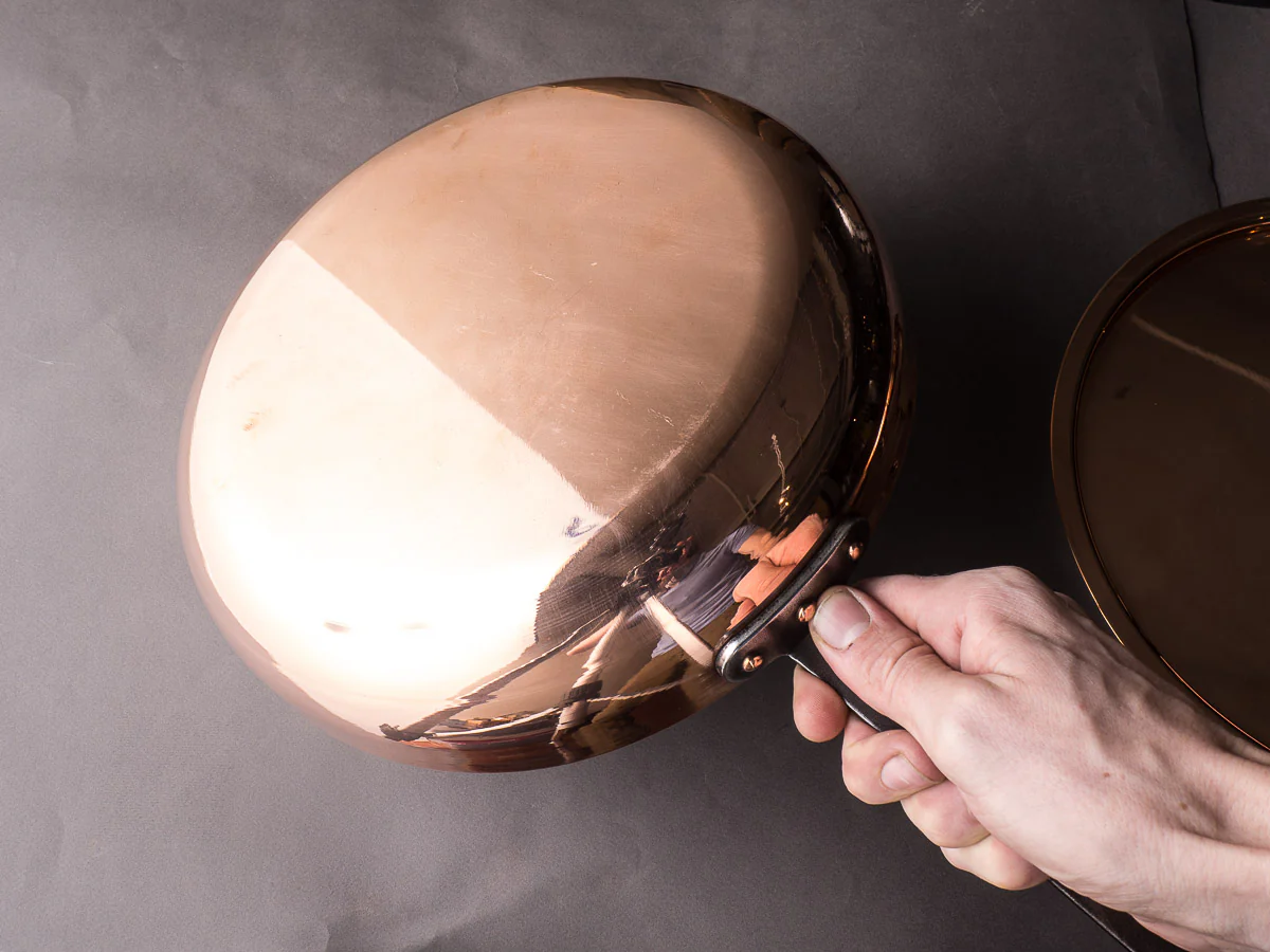 Netherton Foundry - Copper Cookware - 11" Chef's Pan w/ Lid - Image 9