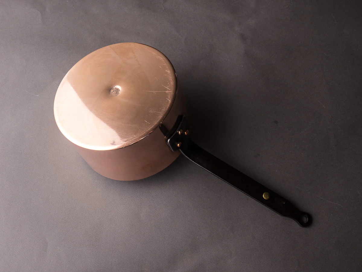 Netherton Foundry - Cookware - 6" Copper Saucepan - w/ Lid - Image 4