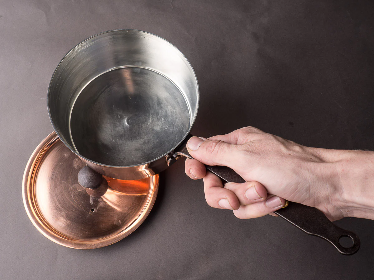 Netherton Foundry - Cookware - 6" Copper Saucepan - w/ Lid - Image 8
