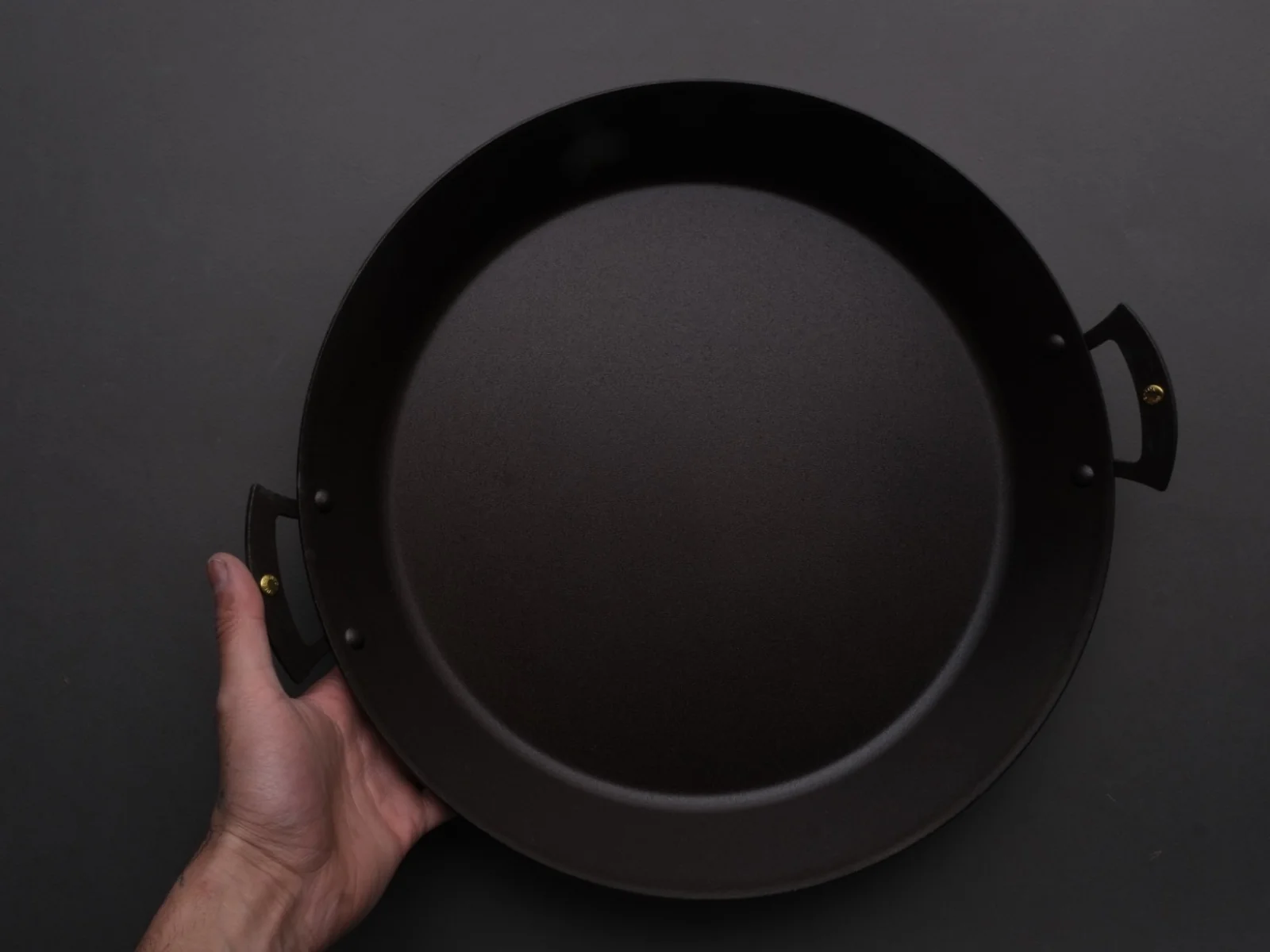 Netherton Foundry - Spun Iron - 14" Paella/Prospector Pan - Image 3