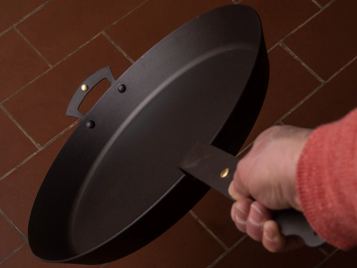 Netherton Foundry - Spun Iron - 14" Frying Pan - Oven Safe - Image 4