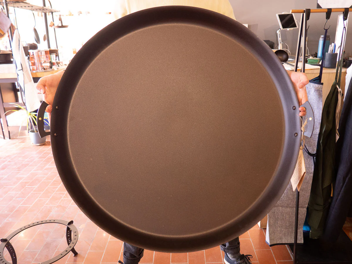 Netherton Foundry - Spun Iron - 33" Paella Pan - Image 5